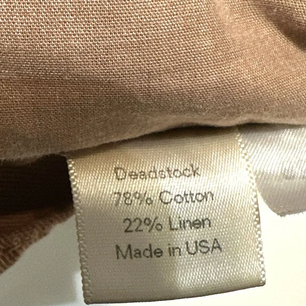 Reformation Jeans Women’s Size 29 High Rise Linen Toffee Brown Soft Pants USA - Picture 13 of 14